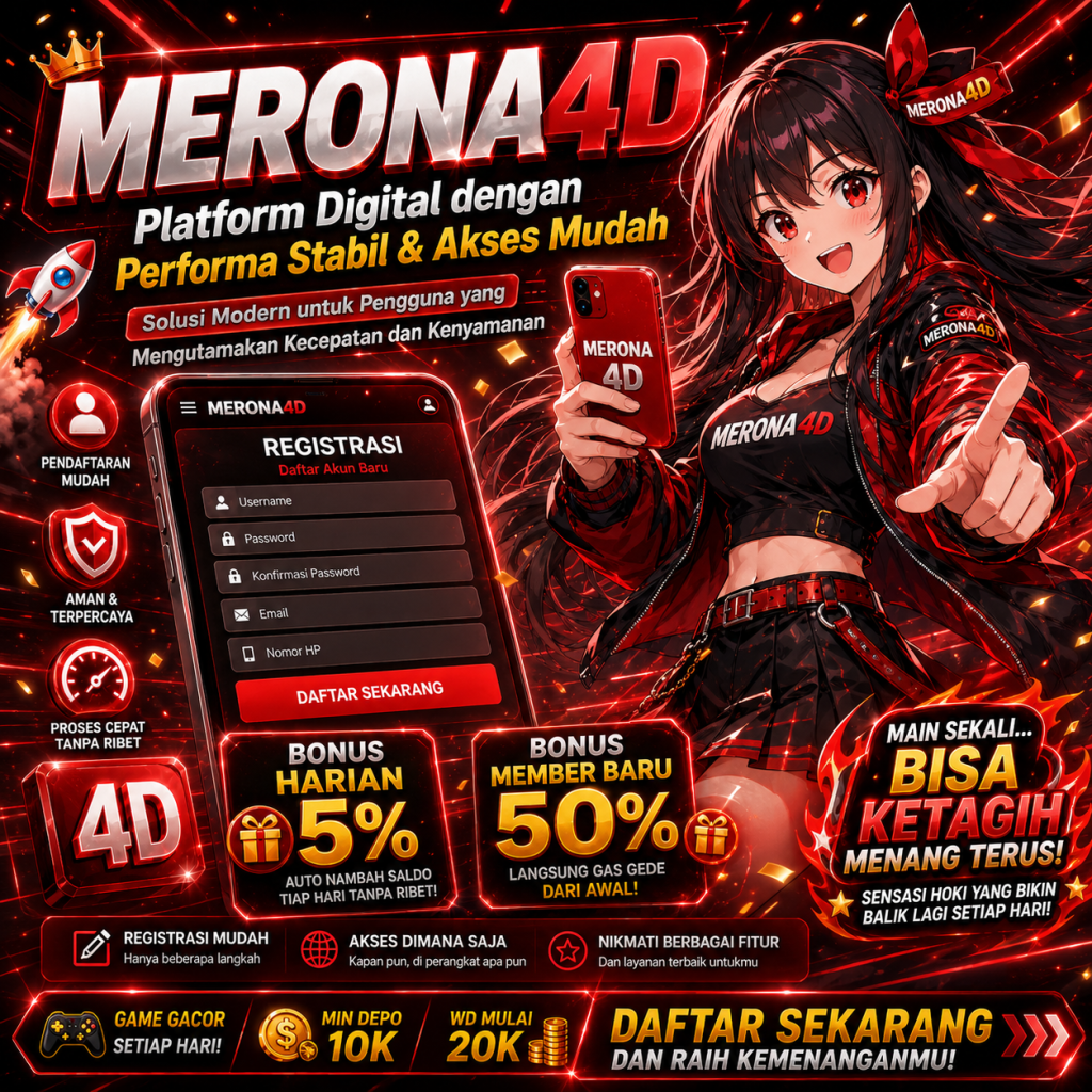 🚀 MERONA4D: Platform Digital dengan Performa Stabil & Akses Mudah