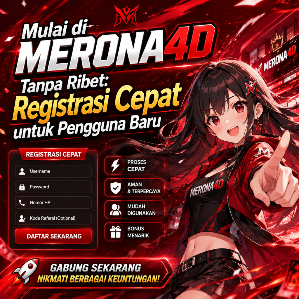 Mulai di MERONA4D Tanpa Ribet: Registrasi Cepat untuk Pengguna Baru