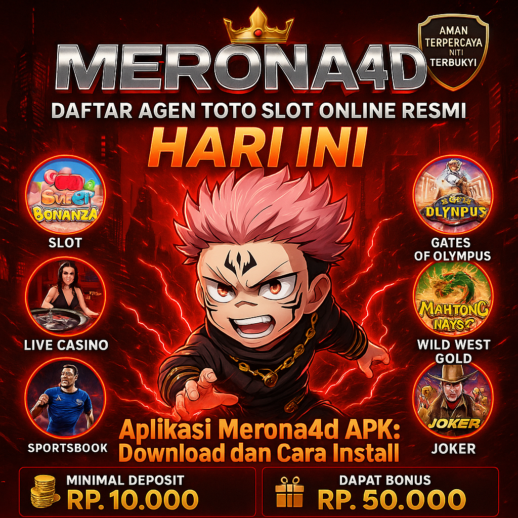 Aplikasi Merona4d APK: Download dan Cara Install