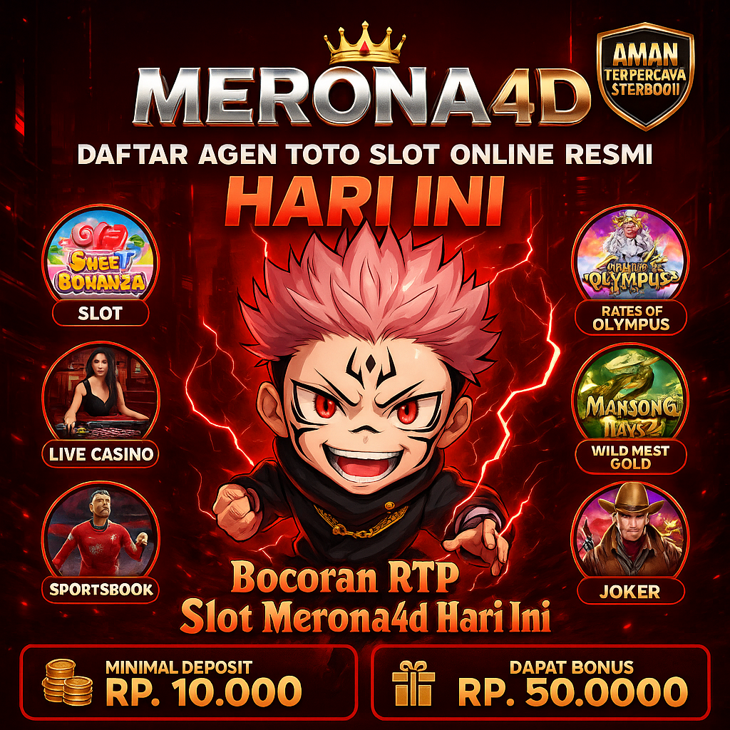 Bocoran RTP Slot Merona4d Hari Ini