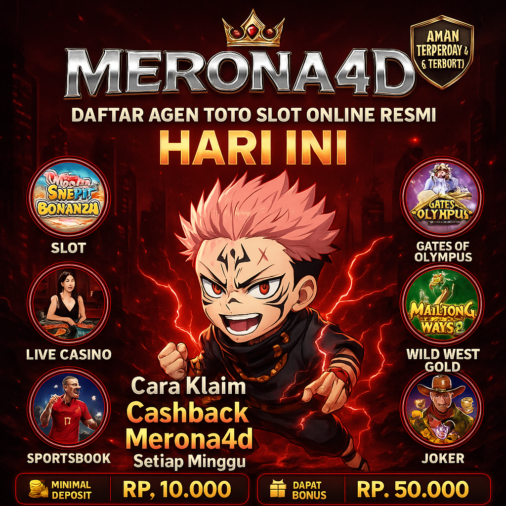 Cara Klaim Cashback Merona4d Setiap Minggu