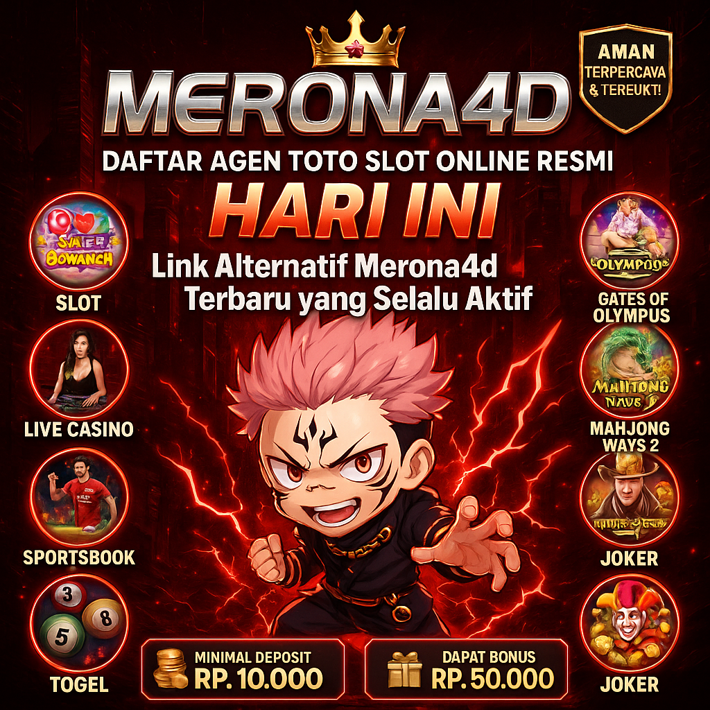 Link Alternatif Merona4d Terbaru yang Selalu Aktif