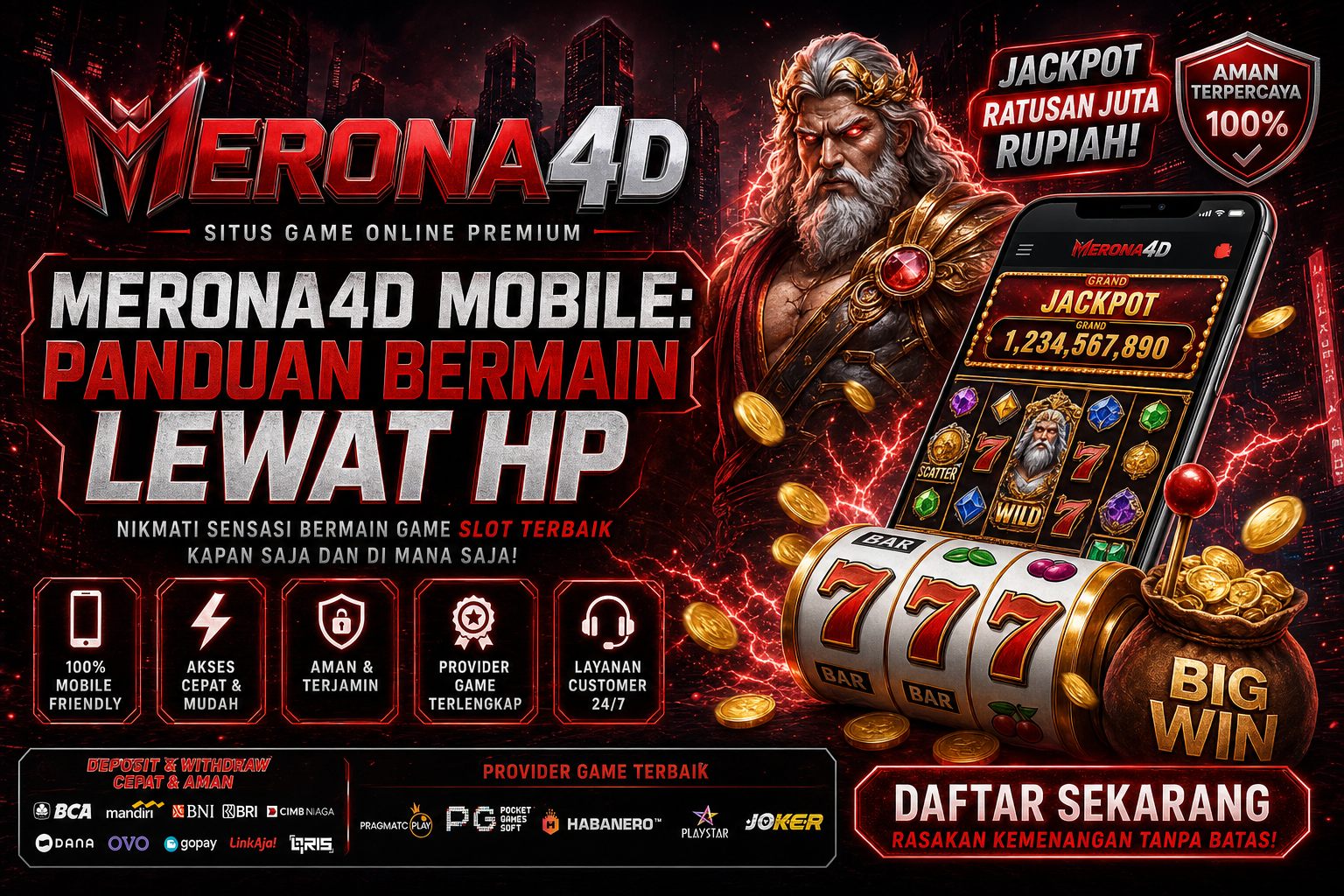 Merona4d Mobile: Panduan Bermain Lewat HP