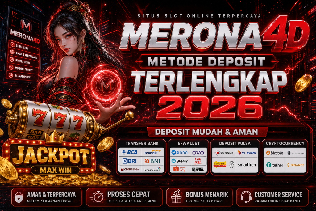 Metode Deposit Merona4d Terlengkap 2026